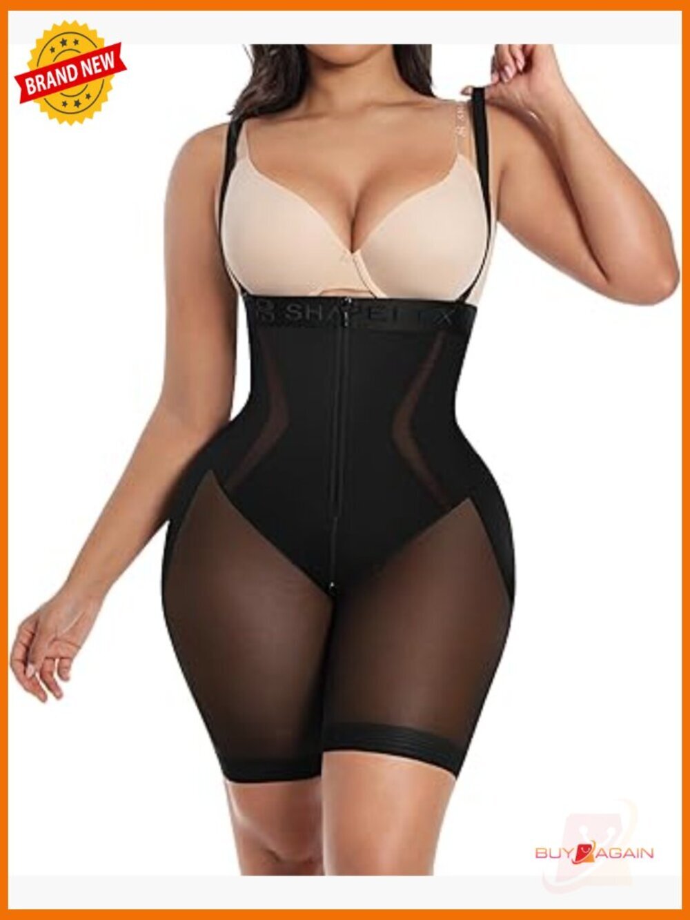 Fajas Colombianas Tummy Control Body Shaper Butt Lifting Shorts Bodysuit